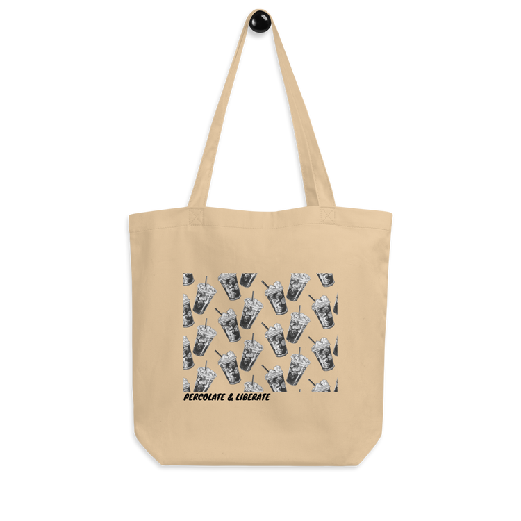 PERCOLATE & LIBERATE TOTE BAG